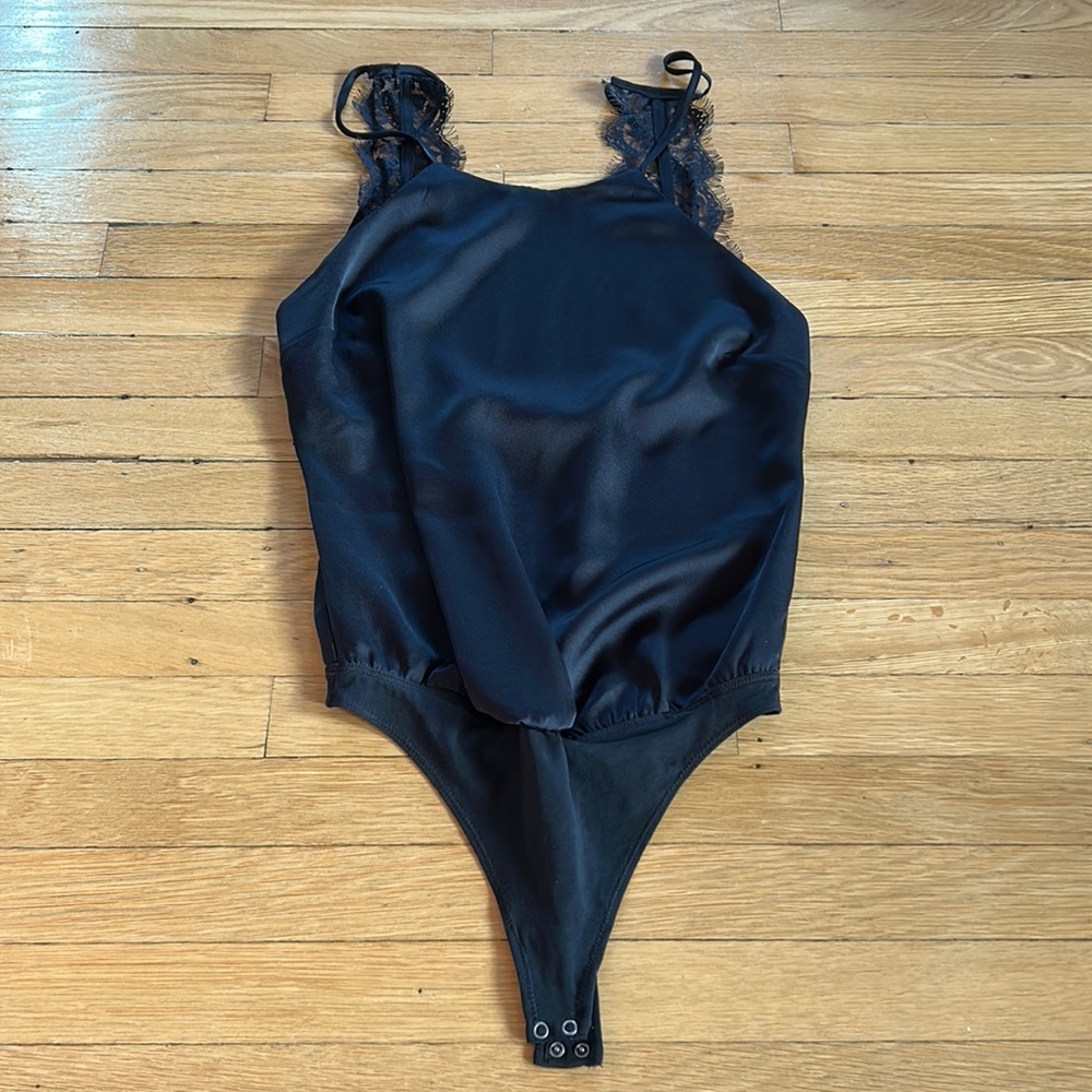 Abercrombie and Fitch halter bodysuit.